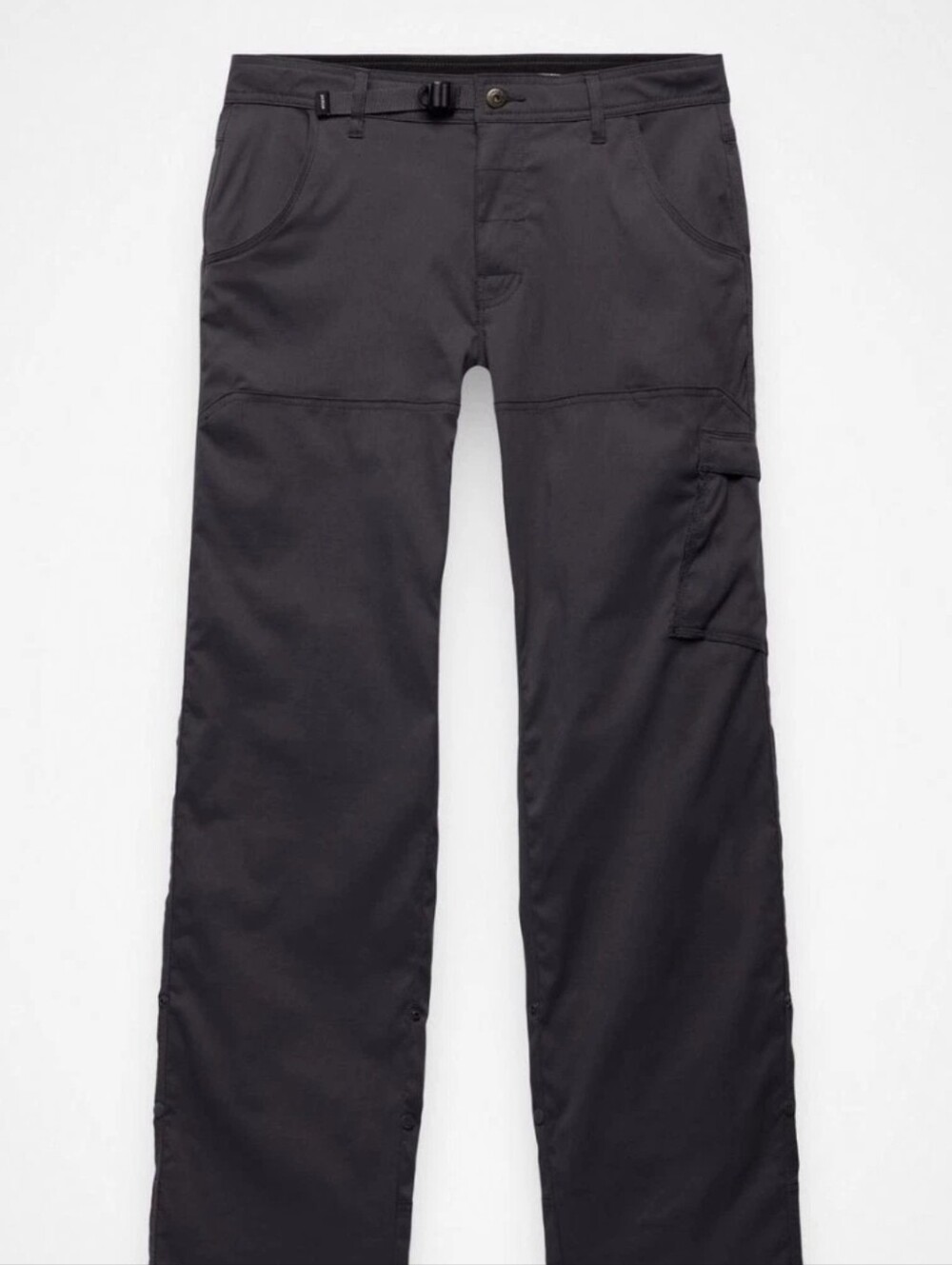 prAna Men's Stretch Zion Hiking Travel Pants Large Gray Size 36x34